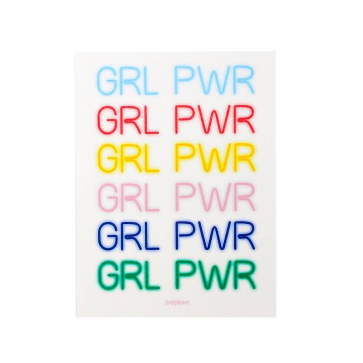 GRL PWR Drucken für den Großhandel von Words Wherever
