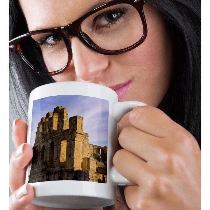 3dRose - Wholesale Coffee Mug - 3dRose, Ancient Roman Amphitheater, El Jem, Tunisia-AF47 BBA0263 - Bill Bachmann, Mug9