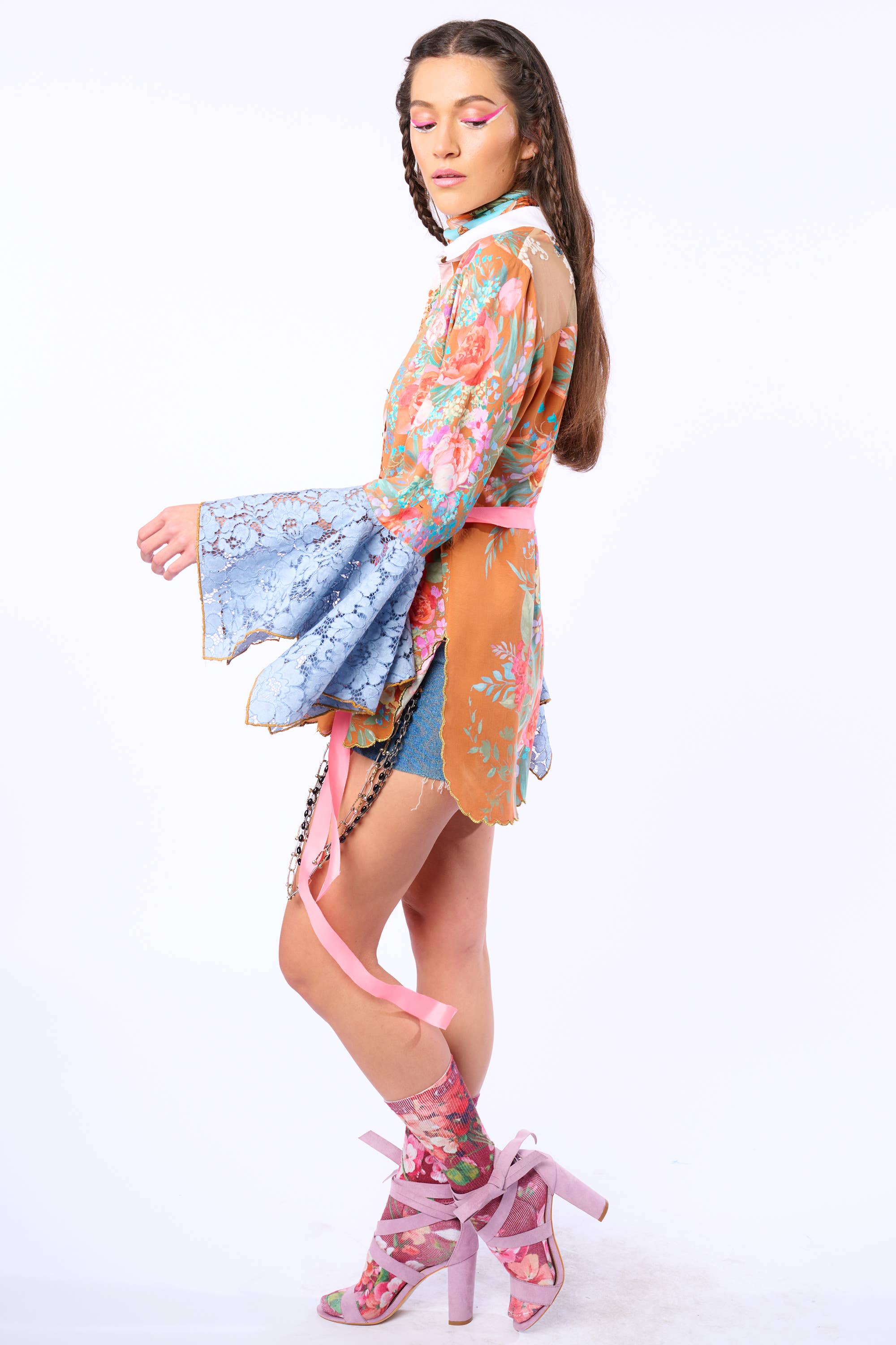 Kobberroseprint Valentina Skjorte for engroshandel på Faire21