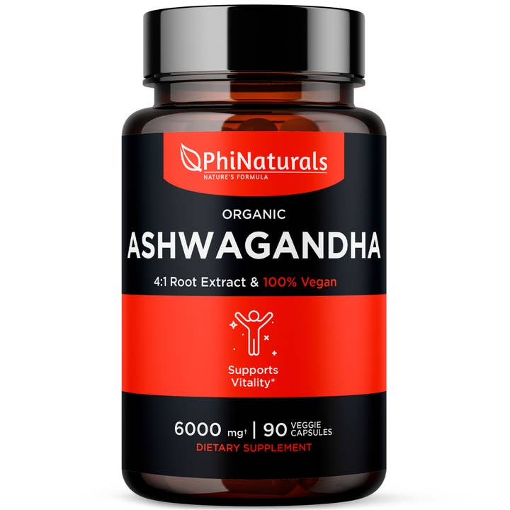 Excel Nutritionals LLC DBA Phi Naturals - Wholesale Oral Supplement/Vitamin - Ashwagandha Organic Herbal Supplement
