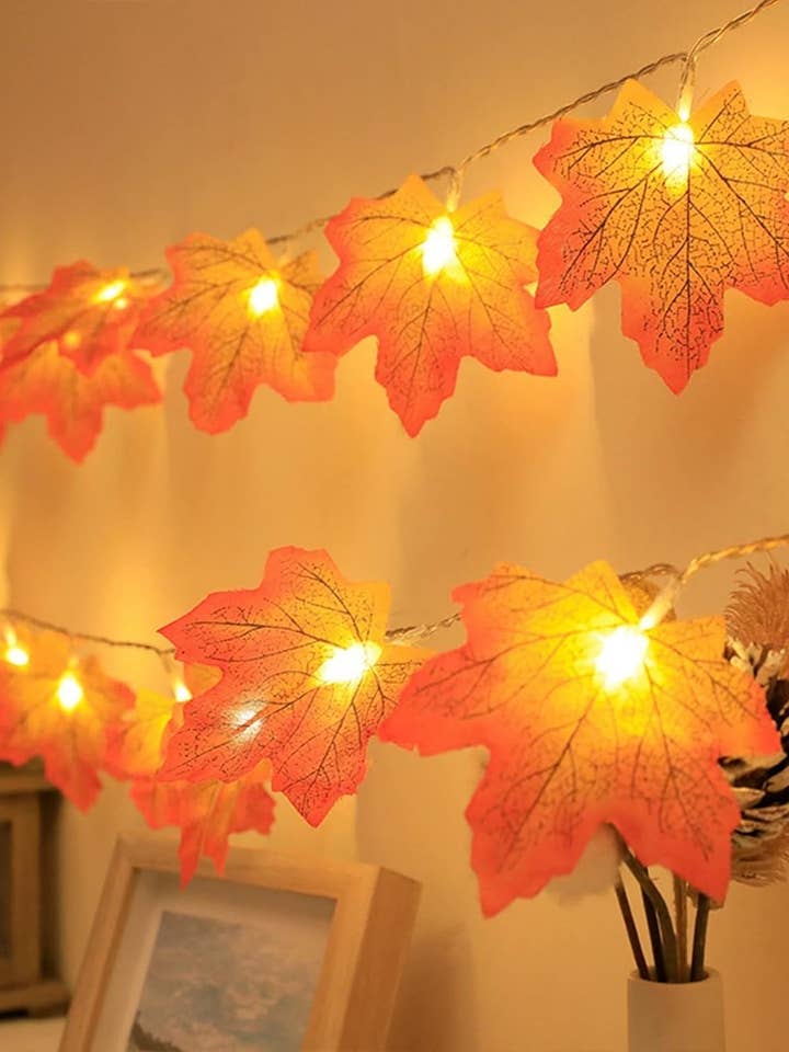 20 LUZES DE FIO DE FOLHA DE ÁCER MICRODOT LED, BRANCO QUENTE, TOTAL L por atacado de Perfect Holiday