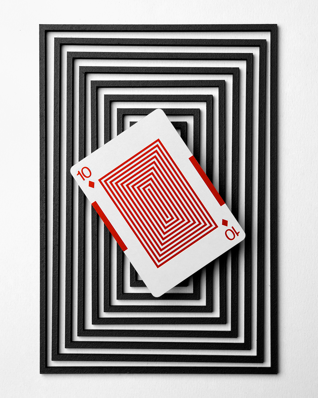 Art of Play - Wholesale Playing Cards - Eames "Starburst" Playing Cards, Black Edition6