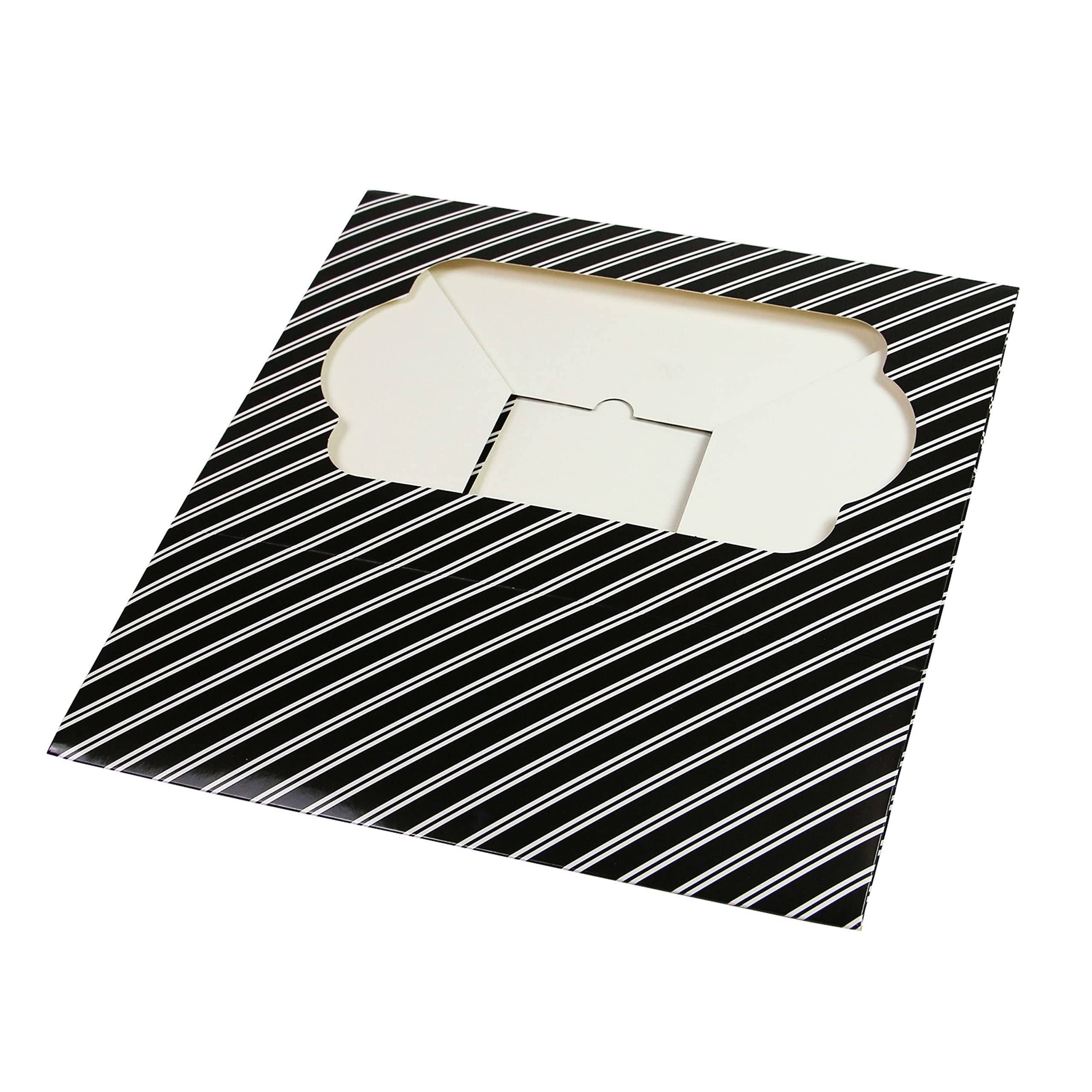 Global Sugar Art - Wholesale Cake Stand - Extra Deep Quarter Sheet Cake Box with Window, Auto-Popup, 14 x 10 x 5 Inches6