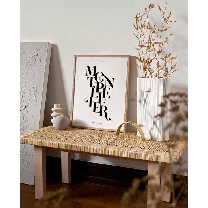 Studio Topo - Wholesale Art Print - From Strasbourg With Love | Graphic And Minimalist Poster2