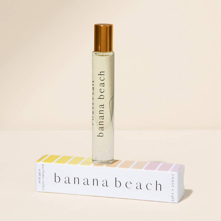 Banana Beach Perfume Roller for wholesale by Coast+Salt