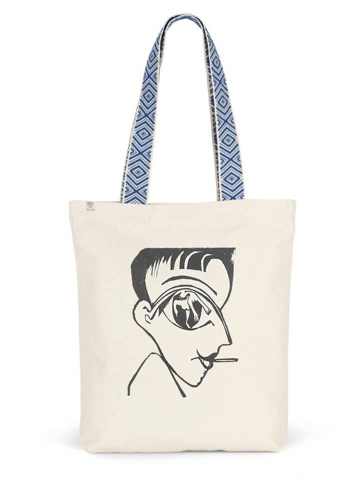 Profilkopf by Ernst Kirchner - Sac fourre-tout pour la vente par Flashback Shop