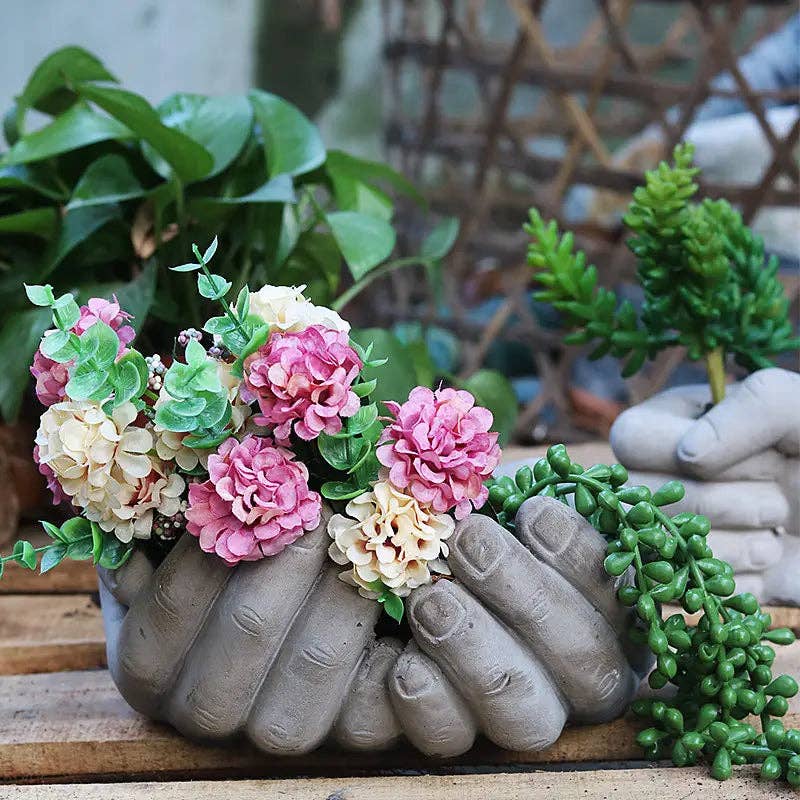 Vagabond Vintage - Wholesale Planter Box - Hand-Shaped Concrete Planters2