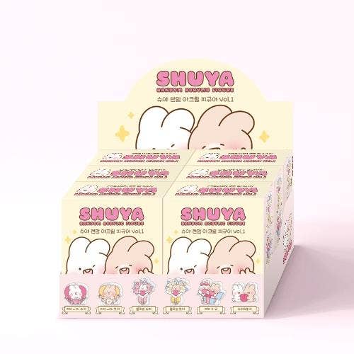 BCZShop - Wholesale Figurine Toy - Kids - CREAMPUFF BUNNY SHUYA RANDOM BLIND BOX ACRYLIC FIGURE