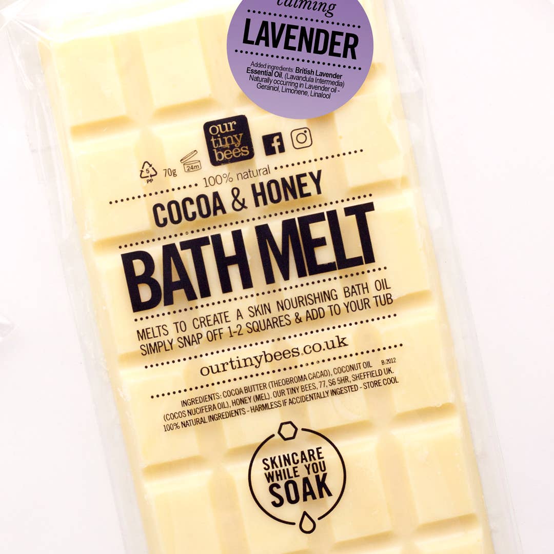 Our Tiny Bees – wholesale Bath/body oil – Lavender Bath Melt 100% Natural / Eco Friendly5