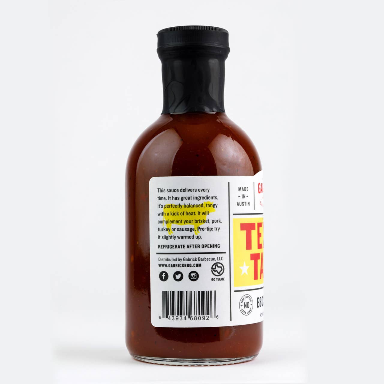 Gabrick BBQ Sauce Co. | Texas BBQ Sauce - Wholesale BBQ Sauce - Texas Tang BBQ Sauce2