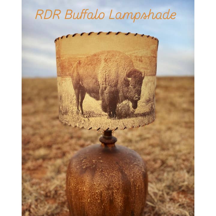 Red Dirt Ranch Clothing Company - Wholesale Lampshade - Lampshade Buffalo 1