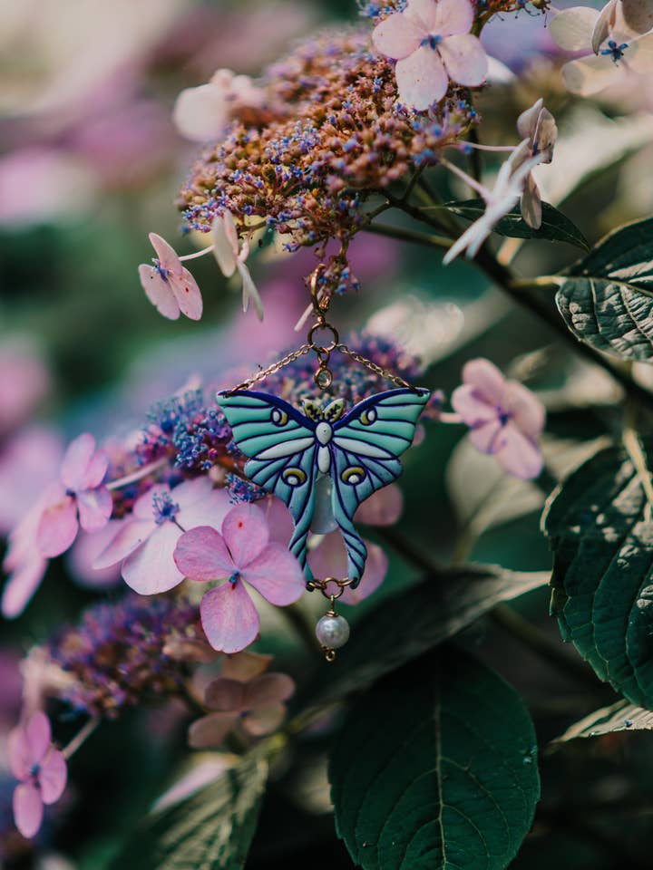 Luna Moths for wholesale by Sugar Bird Jewels