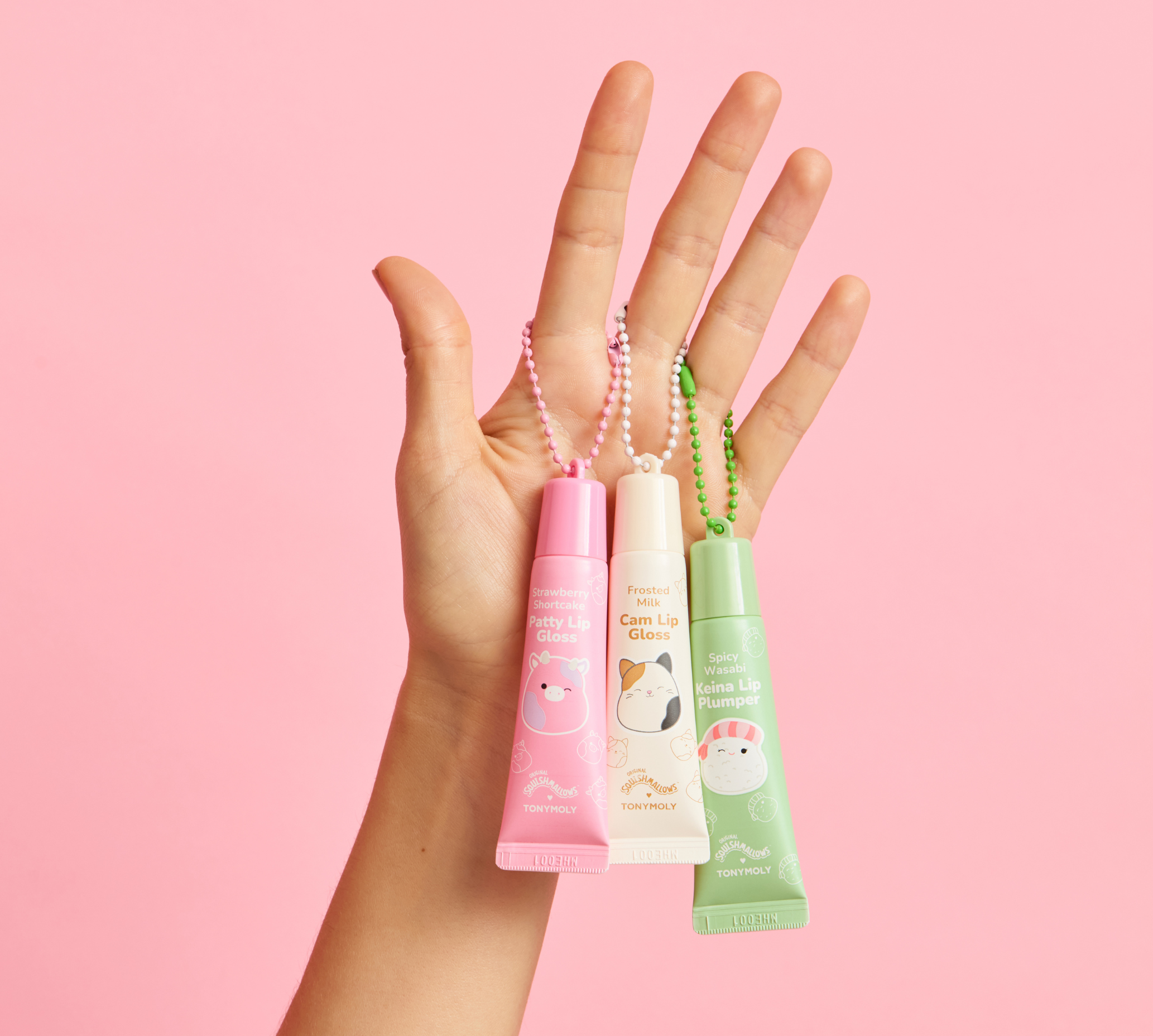 TONYMOLY – wholesale Lip-gloss – Squishmallows x TONYMOLY Keychain Lip Gloss19
