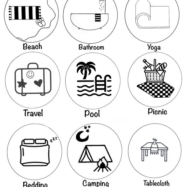 Chloe Alexis – wholesale Beach towel – Ibiza - Pastel Multi6