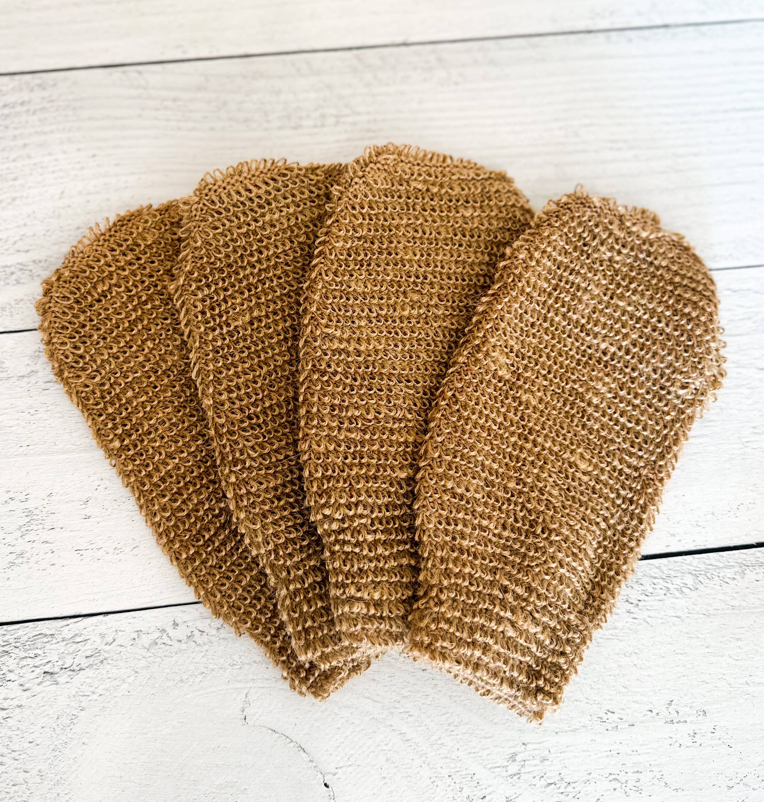 Two Tree Soaps - Wholesale Bath Pouf/Sponge - Hemp & Jute Shower Mit2