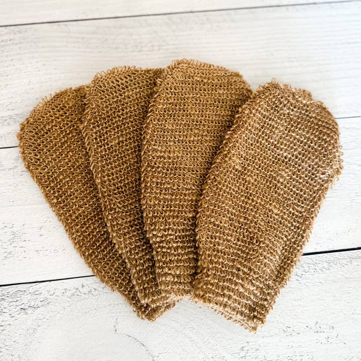 Two Tree Soaps - Wholesale Bath Pouf/Sponge - Hemp & Jute Shower Mit2