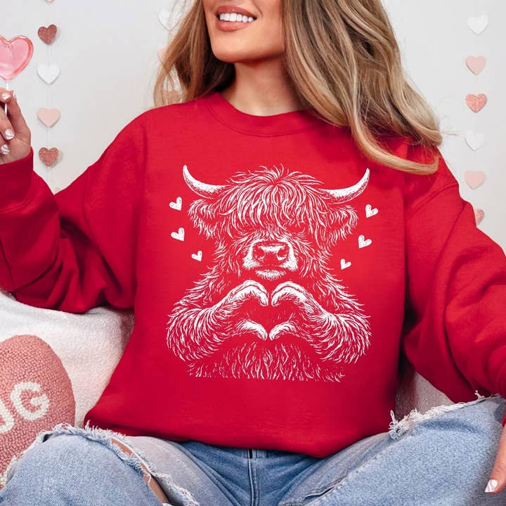 Highland Heart Hands for wholesale by Krazy Kloset