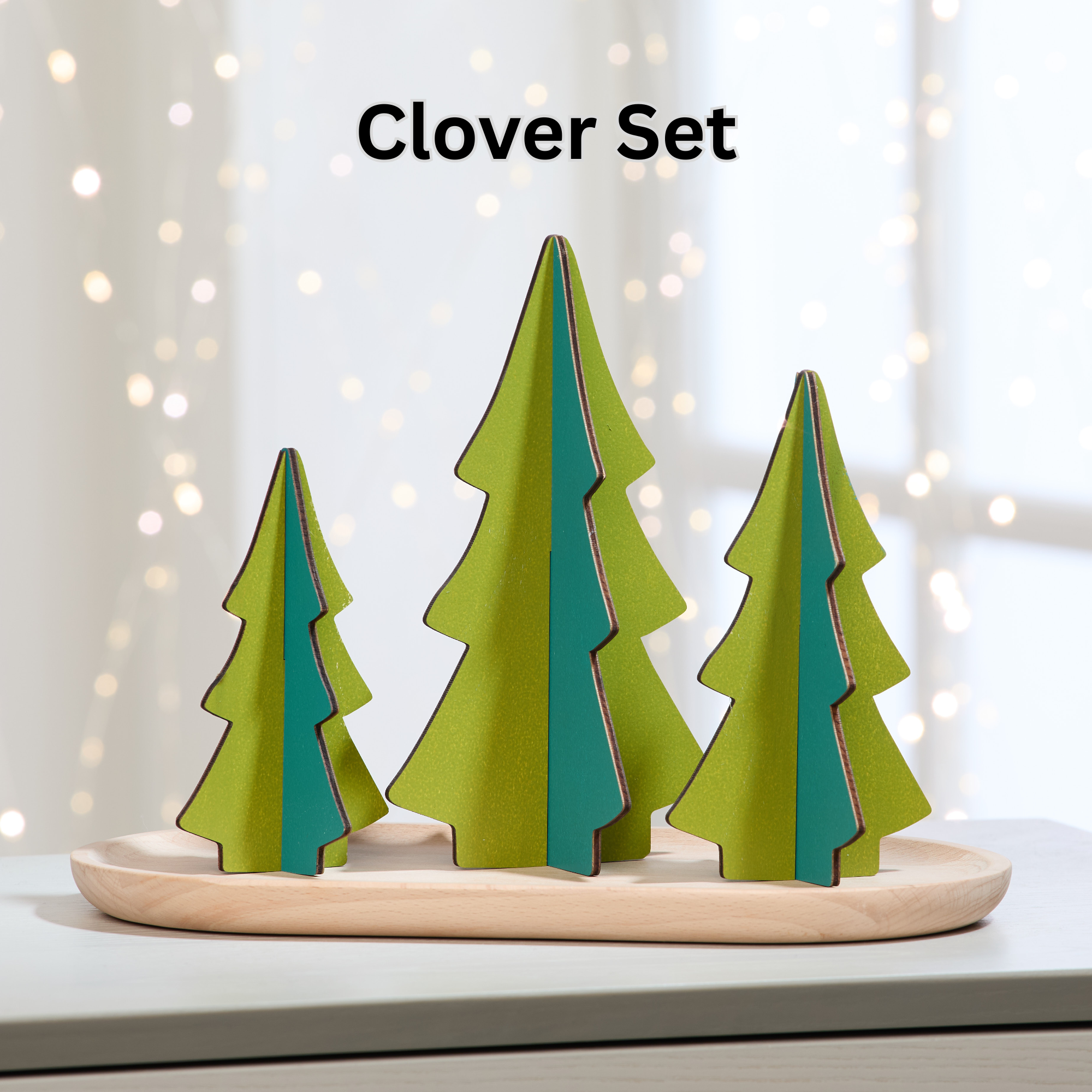 Your Heart's Content – Decoração de Natal por atacado – Conjuntos de Madeira com Árvores Interligadas, Encanto Inspirado na Natureza, Único4