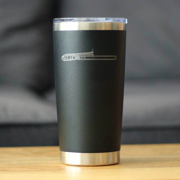 bevvee - Wholesale Insulated Mug/Tumbler - Trombone Insulated Travel Tumbler - Band Musician Gifts1