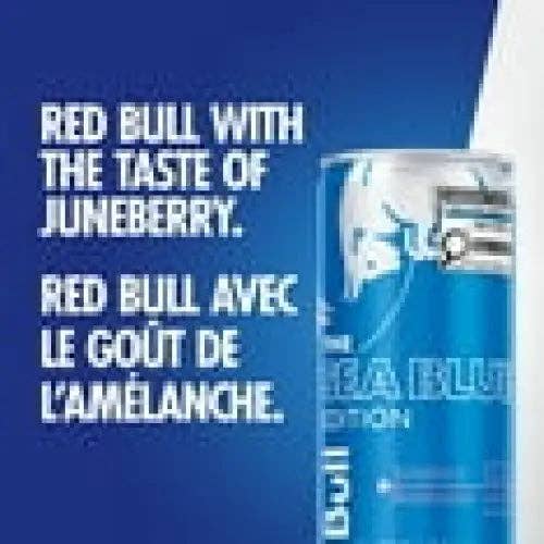 Echo Sales Canada - Wholesale Sports/Energy Drink - Red Bull Energy Drink, Sea Blue Edition, 250 mL (24pack)1
