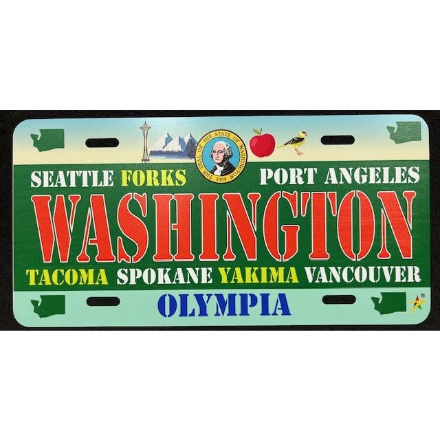 "Targa in alluminio "Washington" - WA Dimensioni: 15x30 cm" per la vendita all'ingrosso da parte di 7 Star