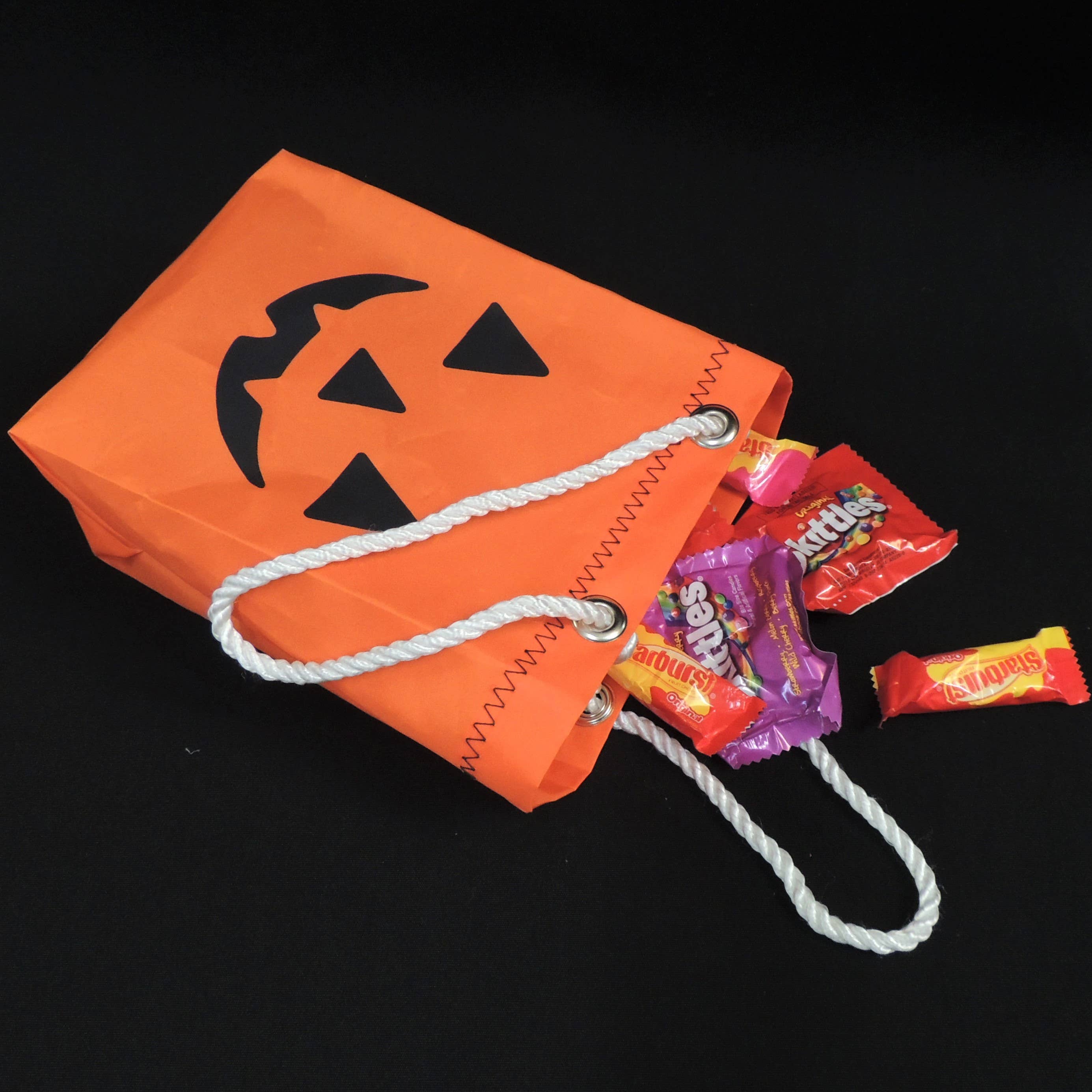 Mainland Canvas - Wholesale Tote Bag - Women's - Jack-o-Lantern Trick-or-Treat Bag1