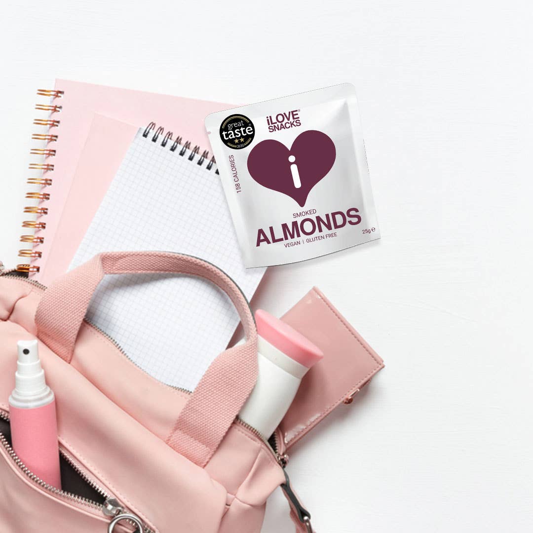 iLOVE SNACKS – Engroshandel Nødder – Røgede mandler, veganske, GMO-frie, glutenfri2