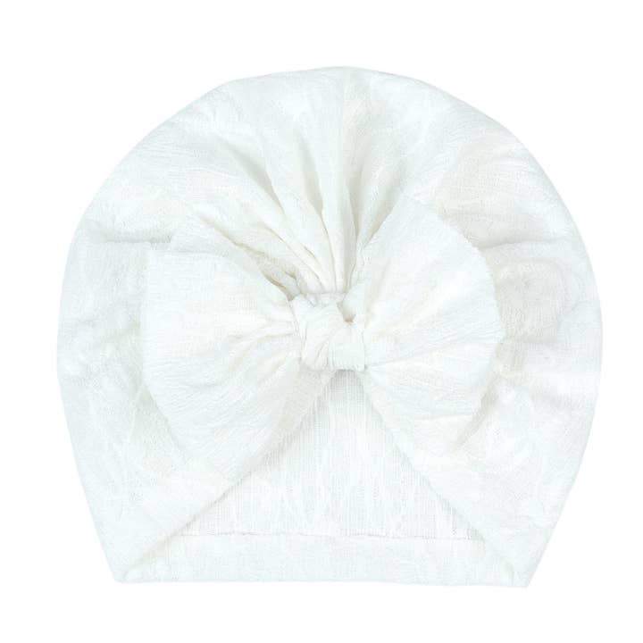 Little Chic Boutique – wholesale Newborn/knit hat – Baby – Infant Solid Color Lace Breathable Bow Hats Wholesale Baby Accessories V3824061100051