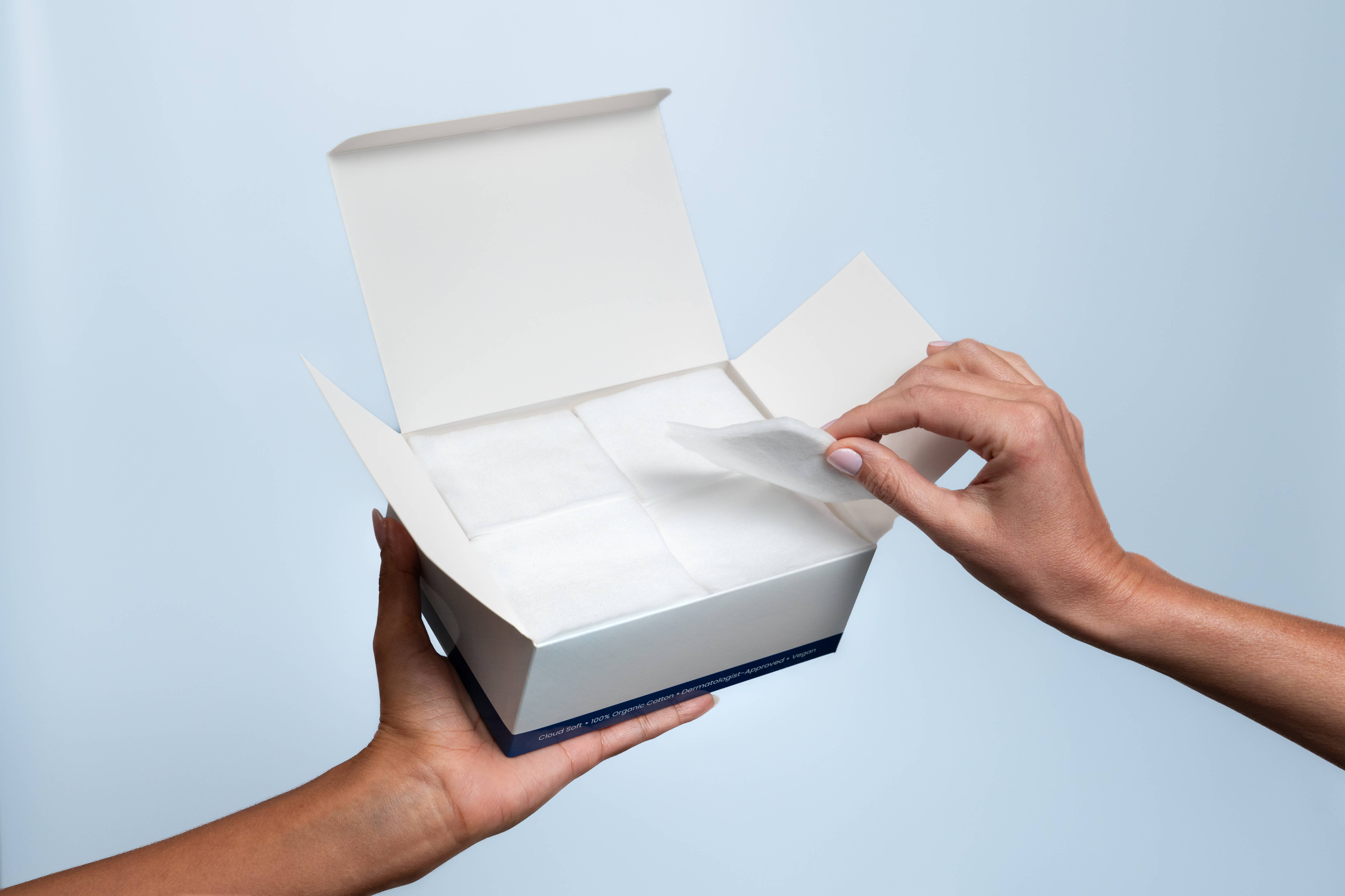 Clean Skin Club - Wholesale Cotton Pad - Cloud Pads Frictionless Face Pads1