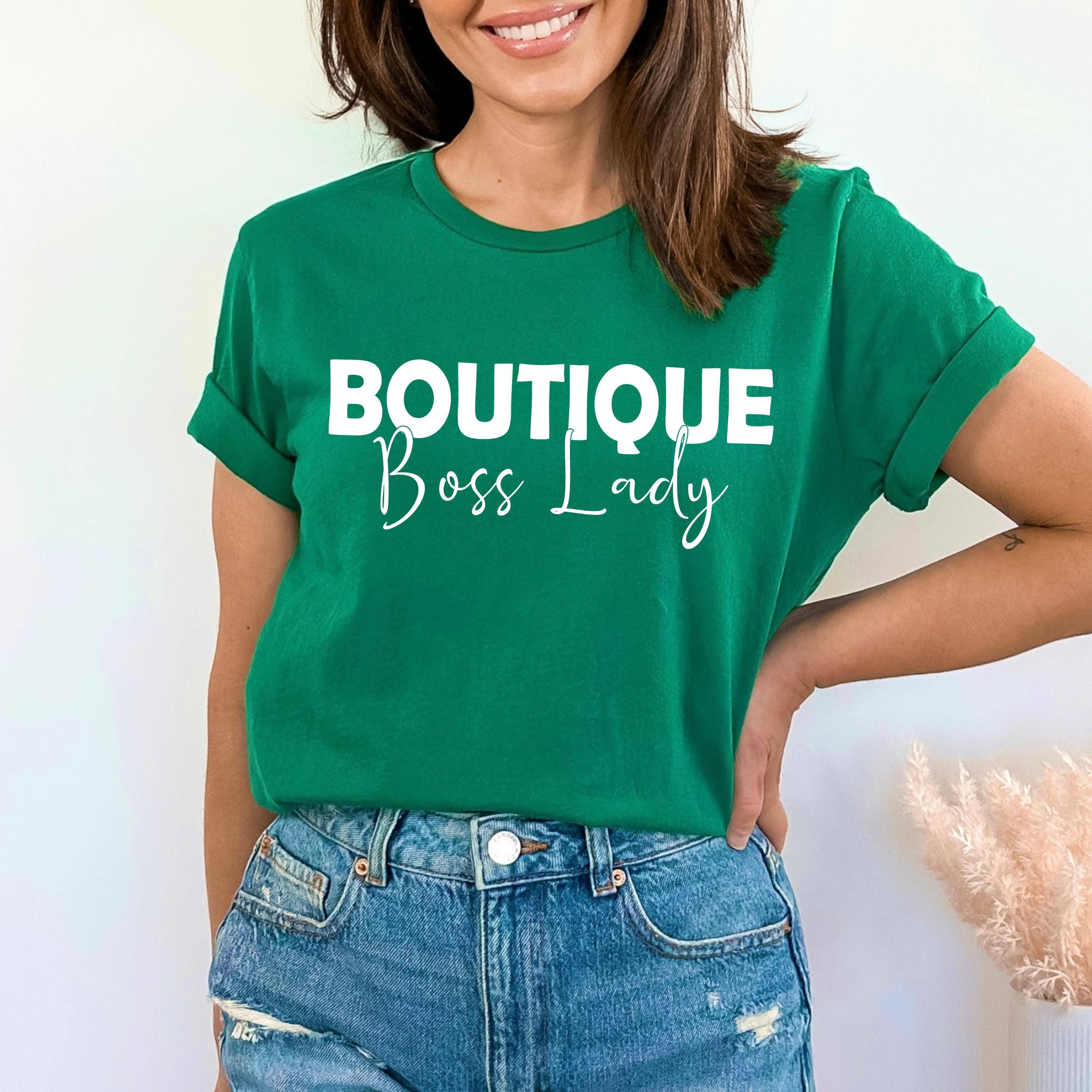 LA Shirt Company - Wholesale T-Shirt (Graphic) - Women's - Boutique Boss Lady - Graphic Tee Shirt0