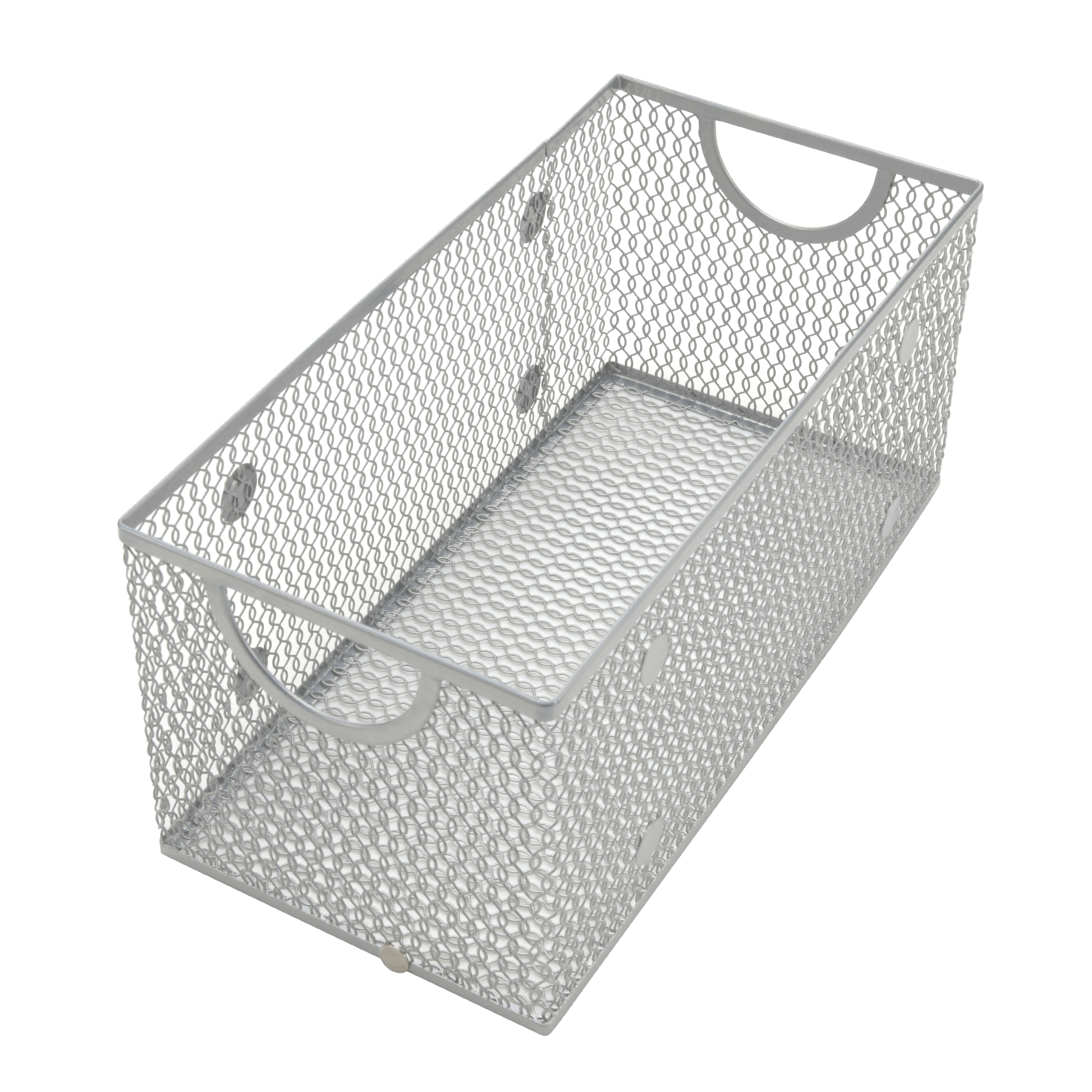 YBM HOME INC. - Wholesale Storage Bin - Mesh Open DVD, CD, Book Storage Basket 11 x 5.5 x 50