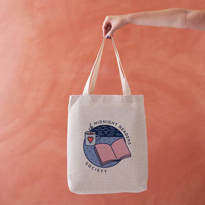 Midnight Readers Society Tote Bag – Book Lover Gift for wholesale by Bookishly (US Duties Paid)