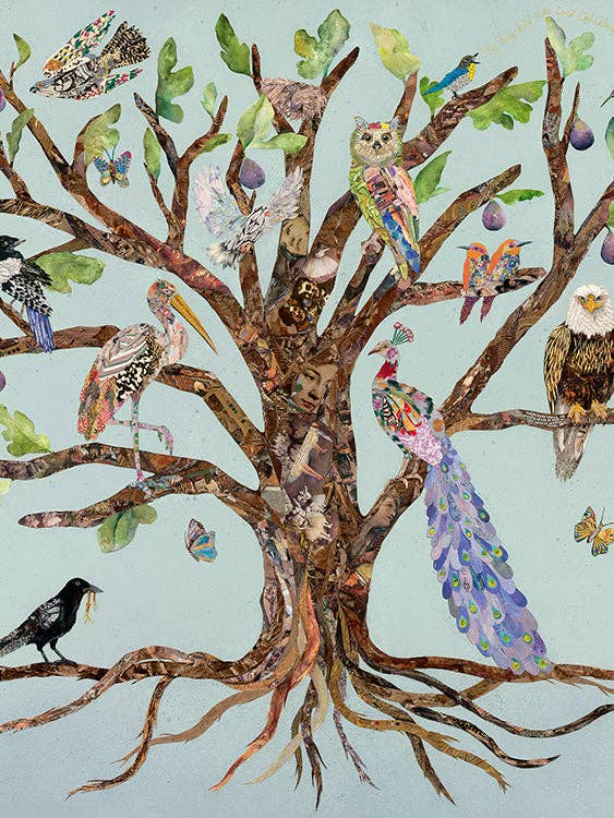 Acrylic Ferguson Albero della Vita per la vendita all'ingrosso da parte di Brenda Bogart