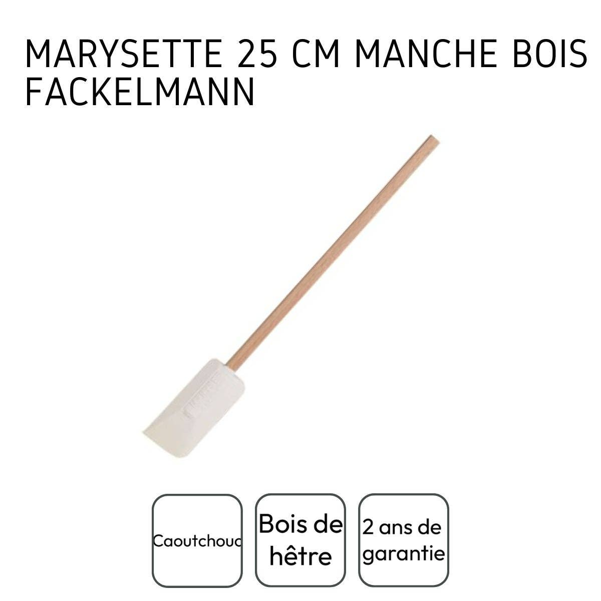 Fackelmann - Wholesale Spatula/Turner - 25 cm pastry and kitchen spatula with wooden handle - Fack3