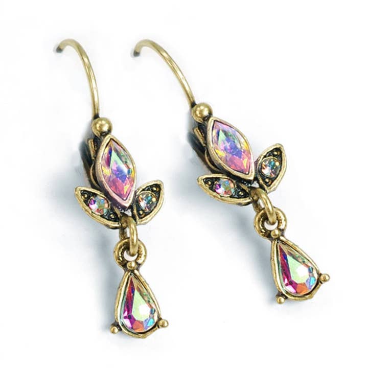 Sweet Romance Jewelry - Wholesale Dangle Earrings - Swarovski Crystal Dainty Teardrop Earrings