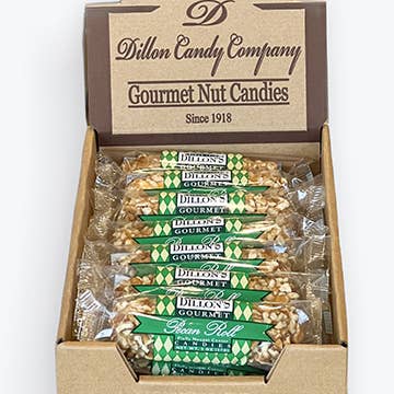 Dillon Candy Company - Wholesale Nougat - Roll, Pecan Log, 2oz., Handmade11