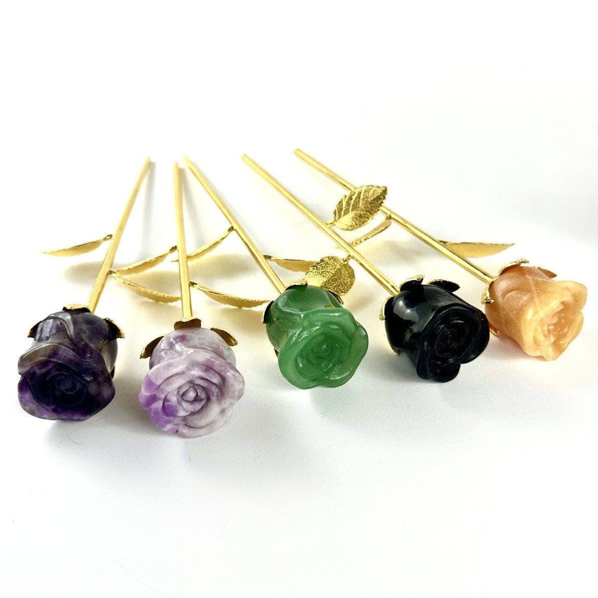 Rock Paradise - Wholesale Spiritual Stone/Crystal - Crystal Rose - Carved Stone -12