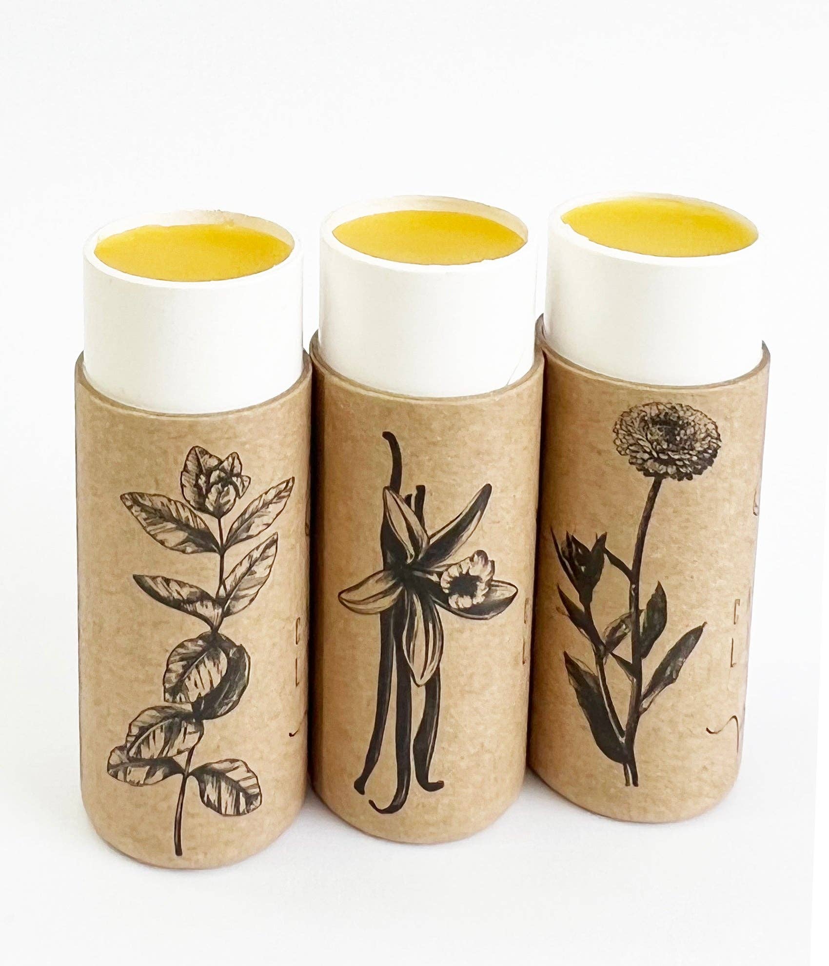 KaliFlower Organics – Engroshandel Læbepomade – Økologisk læbepomade i papomslag1