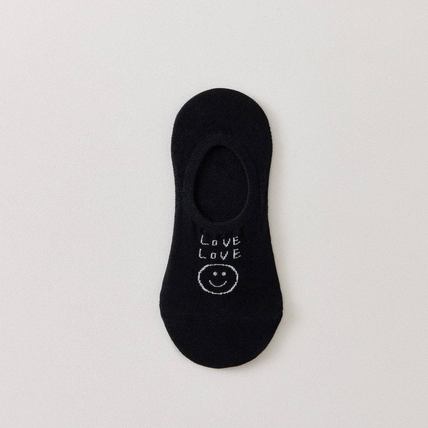 Tites Chaussettes - Wholesale Socks - Women's - Women's Invisible Smiley Socks I 35-415