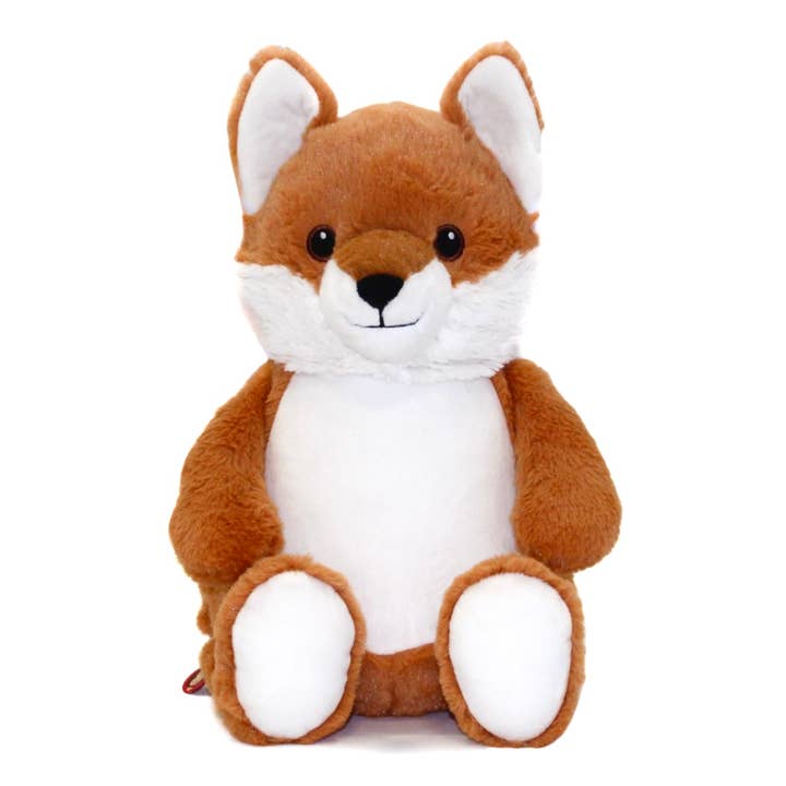 Classic Fox with removable stuffing pods for wholesale by Cubbies