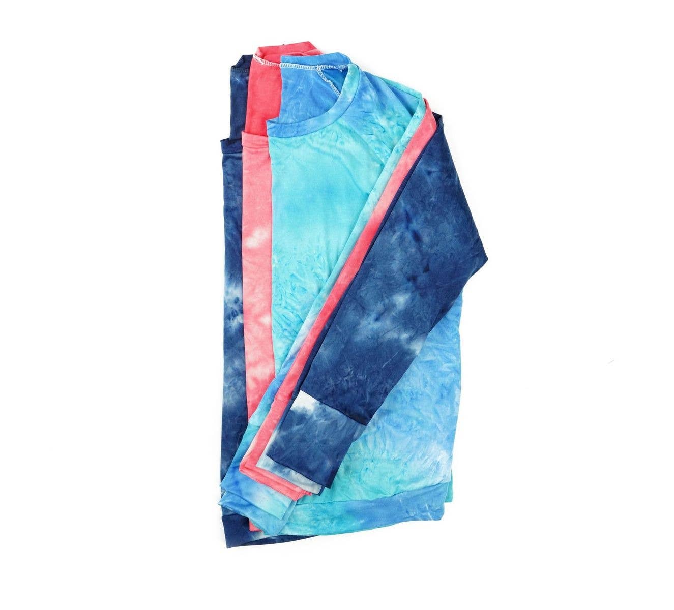 DM Merchandising - Wholesale Sleepwear Top - Women's - Hello Mello Dyes the Limit Long Sleeve Top Open Stock8