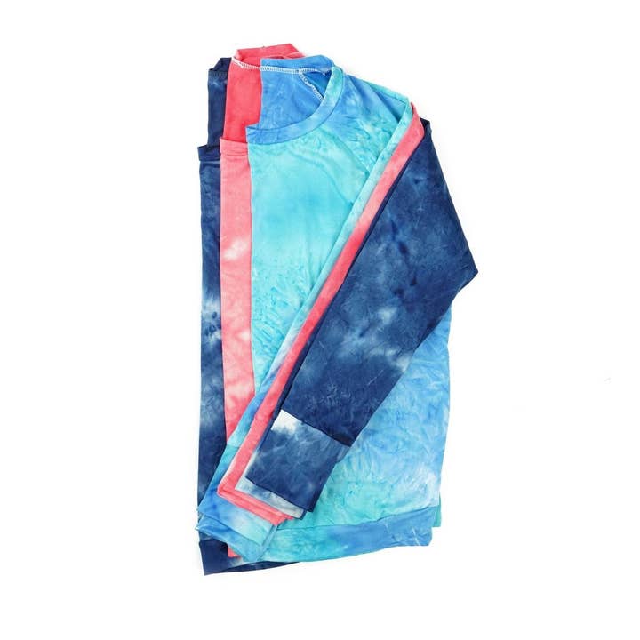 DM Merchandising - Wholesale Sleepwear Top - Women's - Hello Mello Dyes the Limit Long Sleeve Top Open Stock8