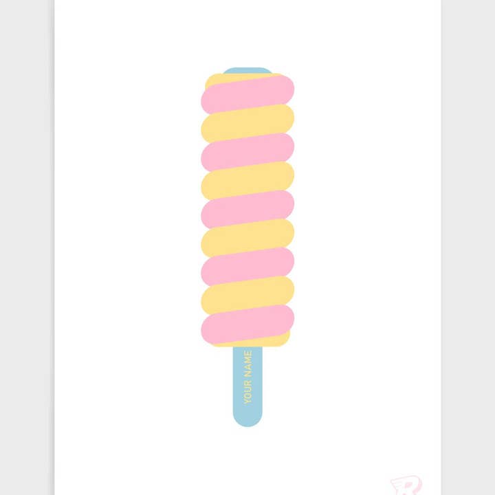 Rocket Jack - Wholesale Art Print - Twister ice lolly