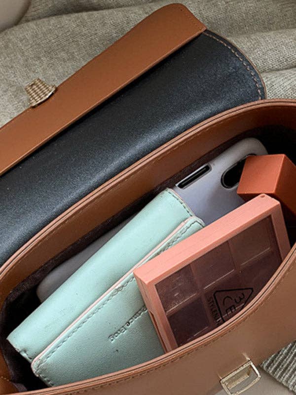 Sheer Trend - Wholesale Shoulder Bag - Women's - Original Chic 4 Colors Leather Shoulder Bag5