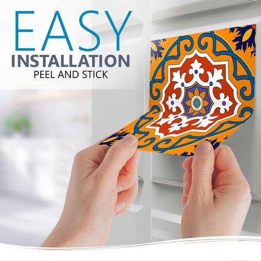 Mi Alma LLC - Vente Carrelages muraux - Ajoutez une touche de style à votre espace avec le modèle Tile Stickers - AB27