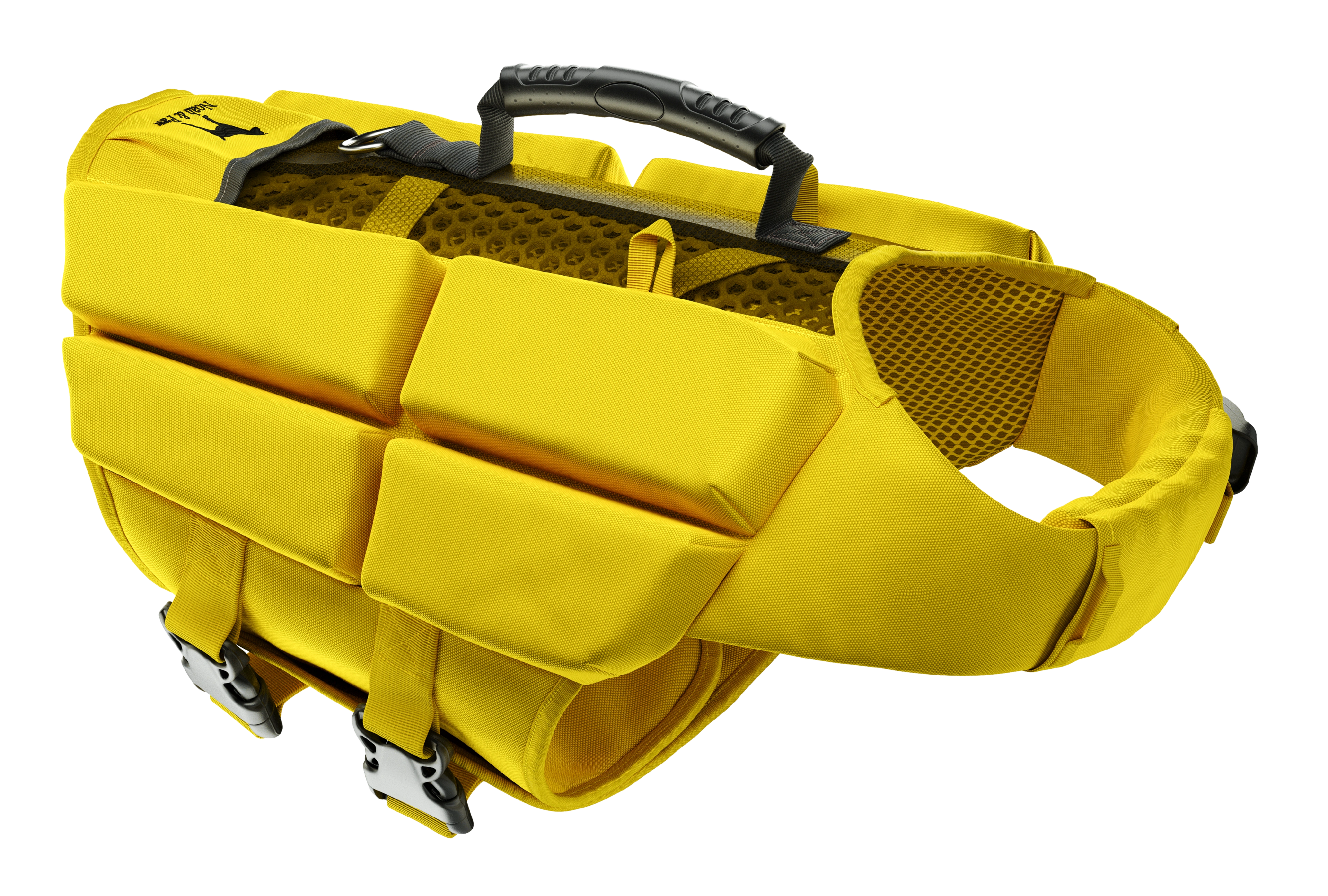 NOAH AND PAW LLC – Großhandel Haustierjacke – Hund – Human Standards Hundeschwimmweste mit 4-facher Schaumpolsterung für maximale Auftriebskraft – Gelb17