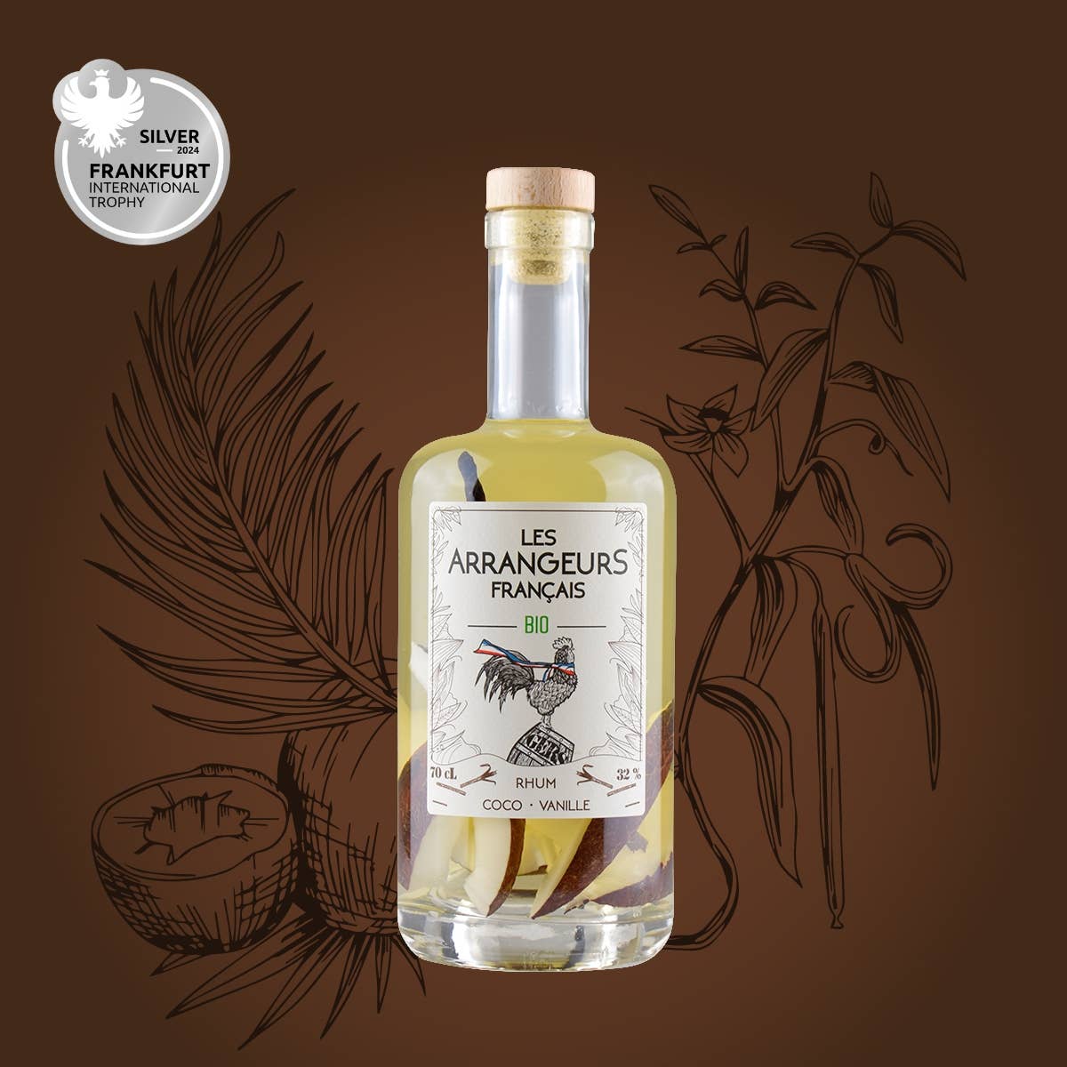 Les Arrangeurs Français - Wholesale Rum - Organic Coconut Vanilla Infused Rum