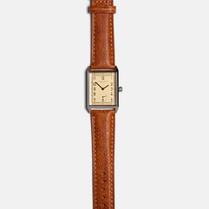 Curated Basics - Vente Montre – homme - Montre rectangulaire classique
