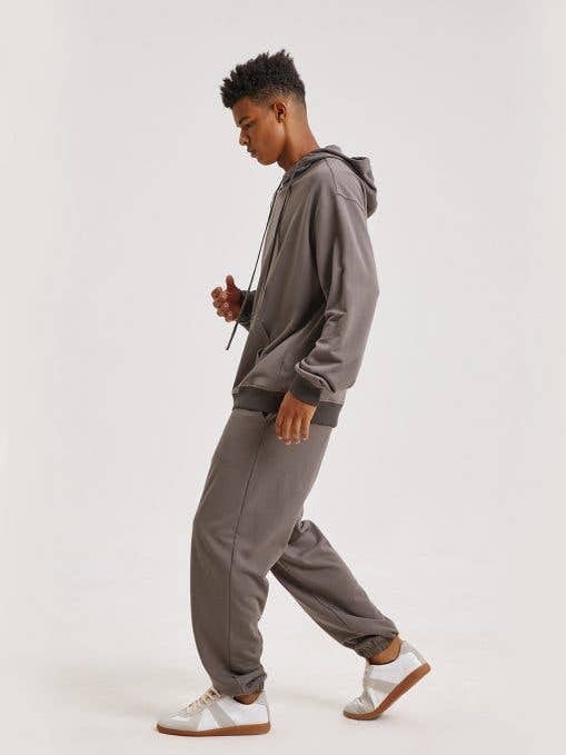 Relaxed Cotton Hoodie Set for wholesale by NAP