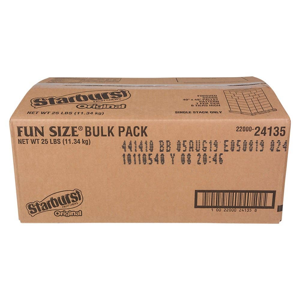 La Luna Bella - Toys – Großhandel Bonbons – STARBURST BIG FUN SIZE ORIGINAL 1135 PC/CS LLB Candy2